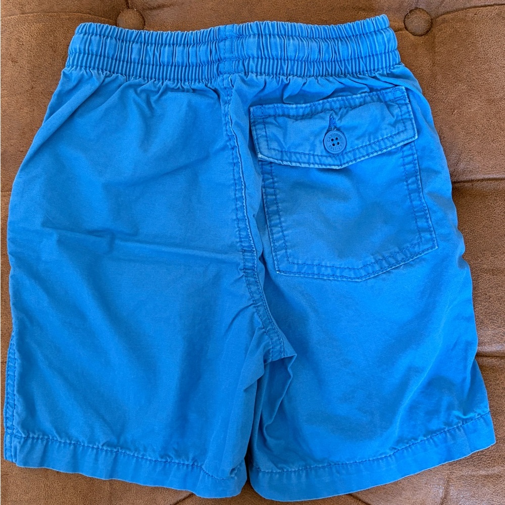 Blue Drawstring Shorts - Picture 2 of 2